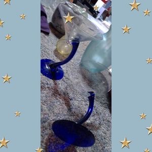 Set of 4 Vintage Fun Martini Glasses